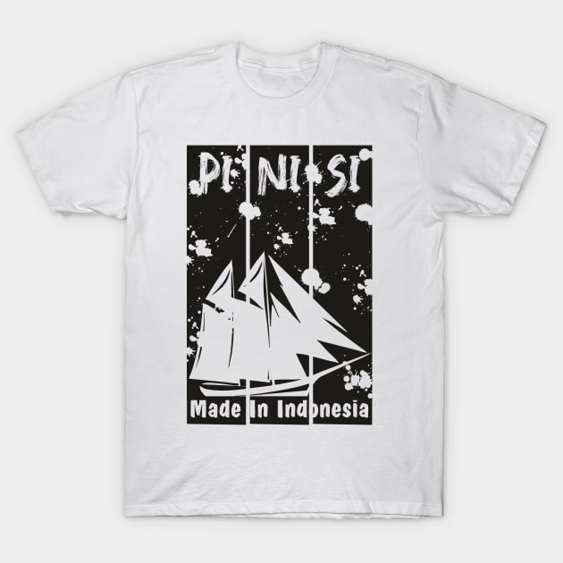 ethnic tshirt (pinisi - light) T-Shirt by hakim91